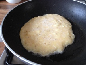 pancake cooking